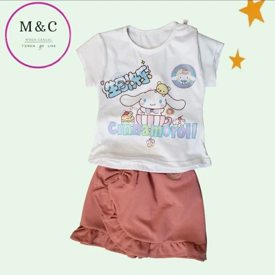 Conjunto T-M Niña 4