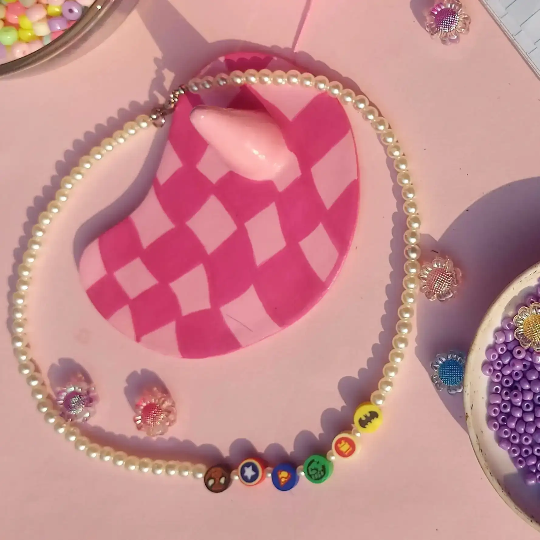 Collar de super heroes  2