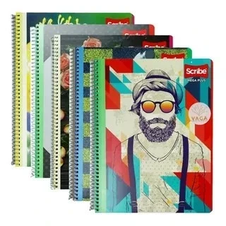 cuaderno  profesional  cuadro aleman espiral 100h 