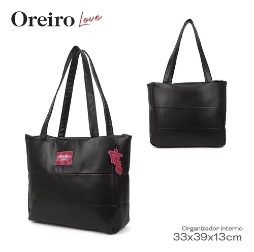 CARTERA TOTE MUJER OREIRO LOVE + LLAVERO 22384