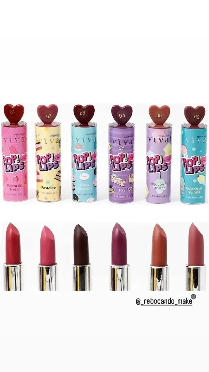 Batom bastao pop lips matte 