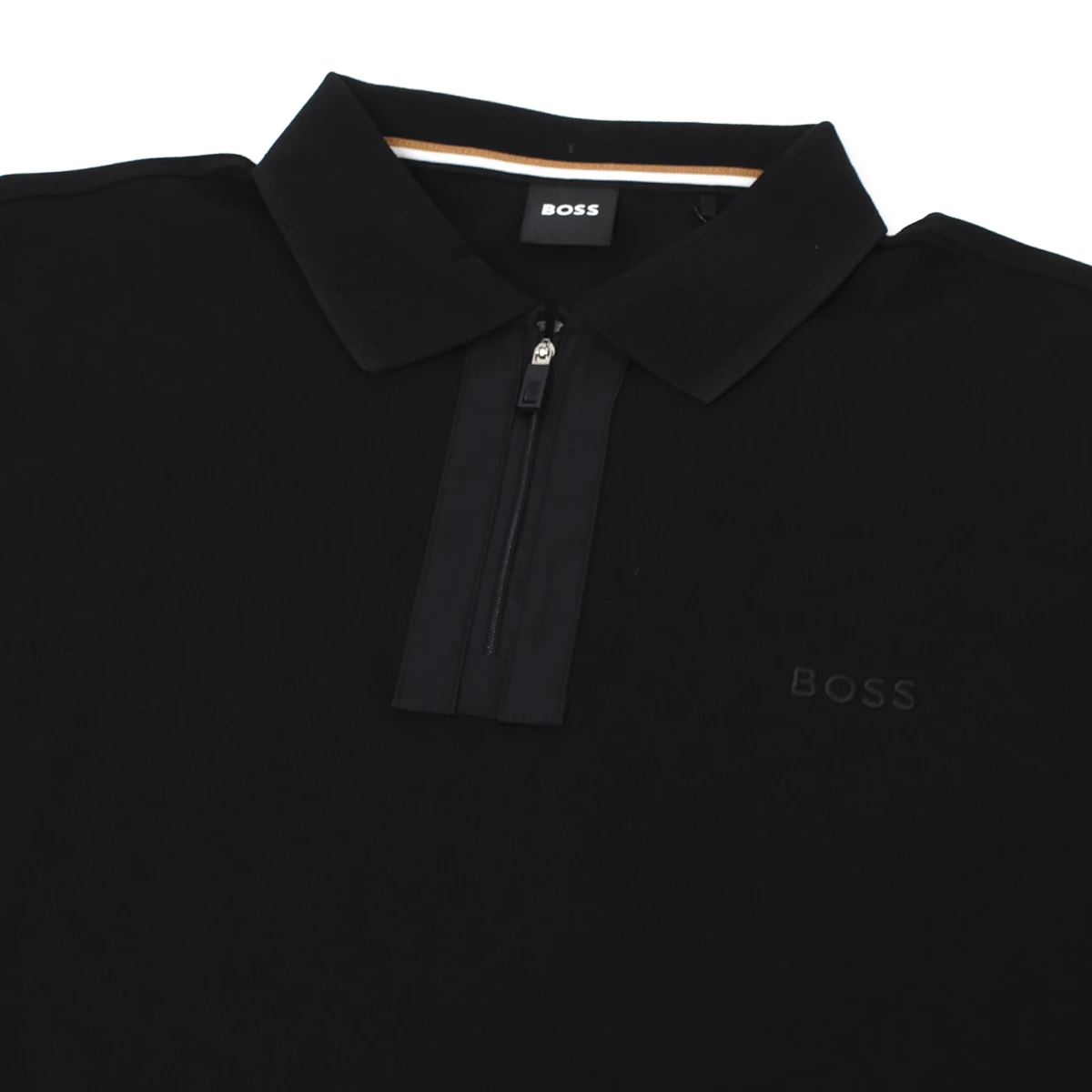 Playera Polo Boss Negro 4