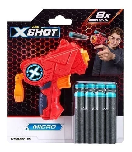 PISTOLA LANZA DARDOS XSHOT MICRO