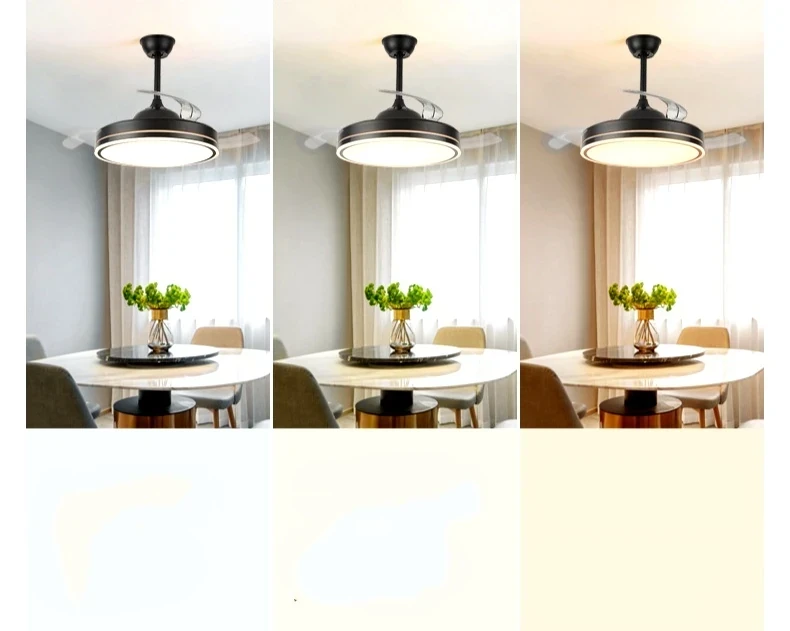 LÁMPARA LED VENTILADOR  6