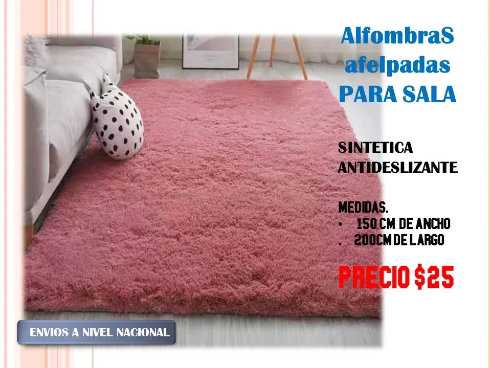 Alfombras afelpadas 