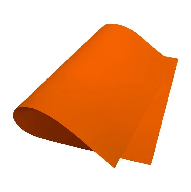 Cartulina iris naranja 