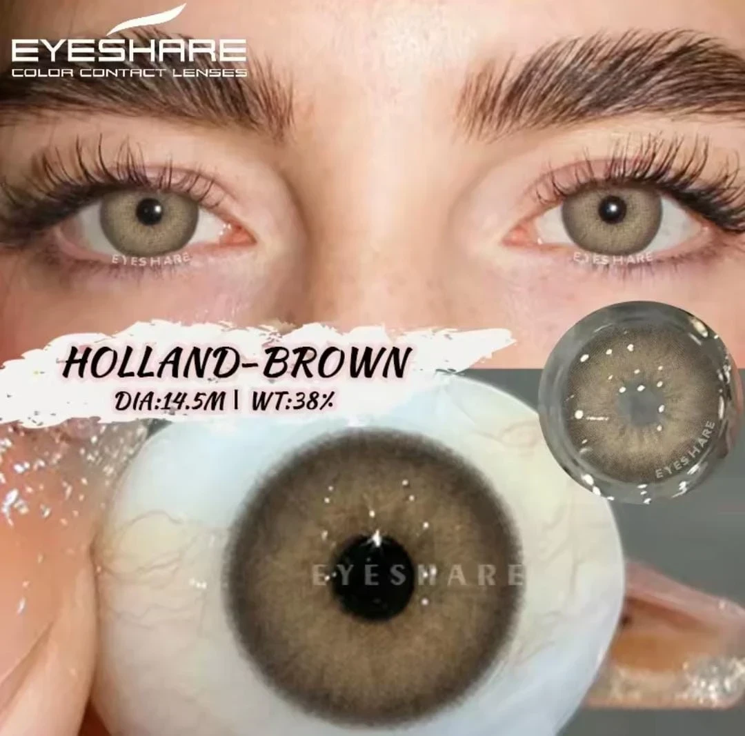 HOLLAND BROWN - PUPILA REDUCIDA - (GRATIS Liquido de 15ml o kit de pinzas) 4