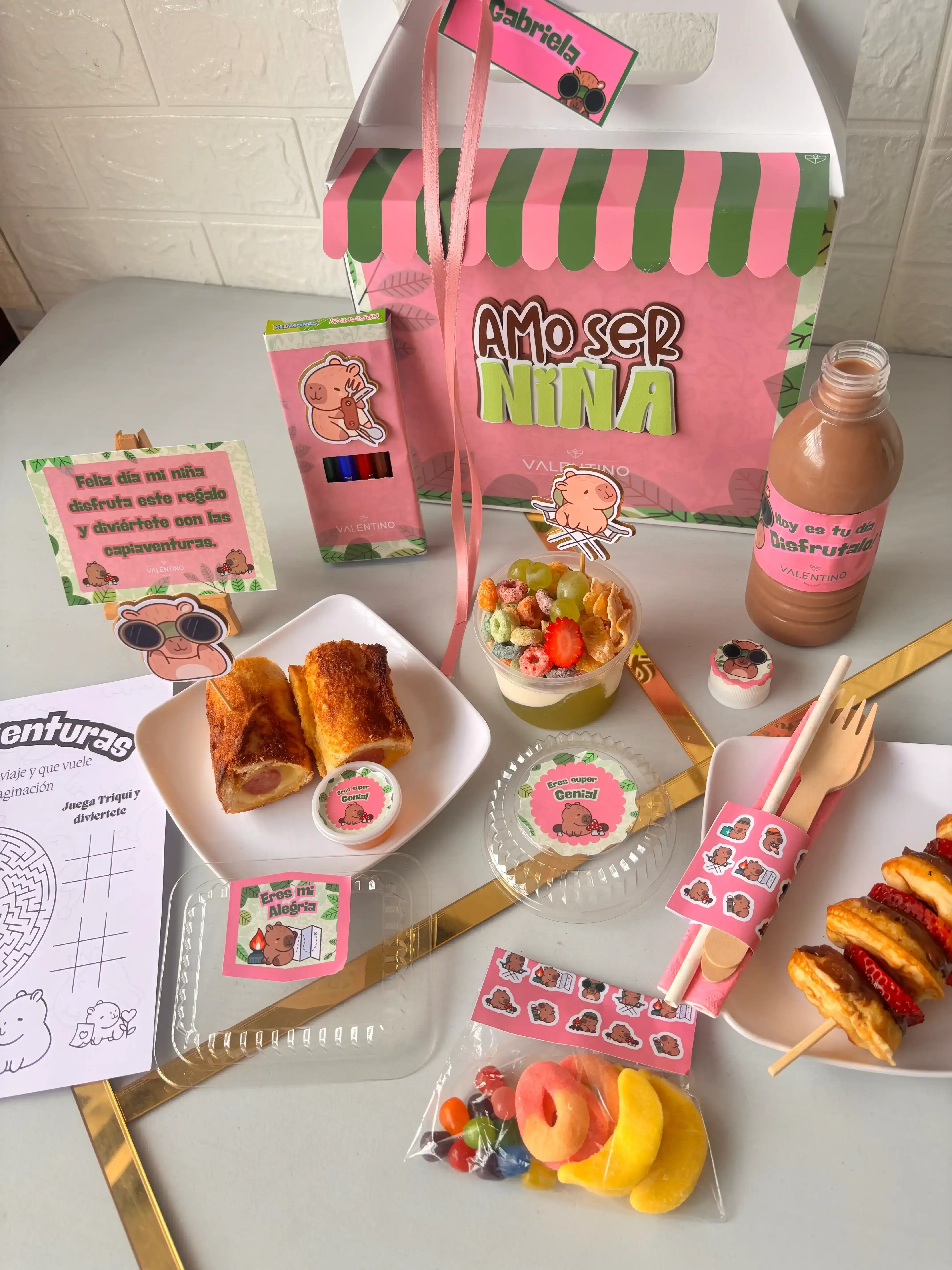 Desayuno amo ser niñ@