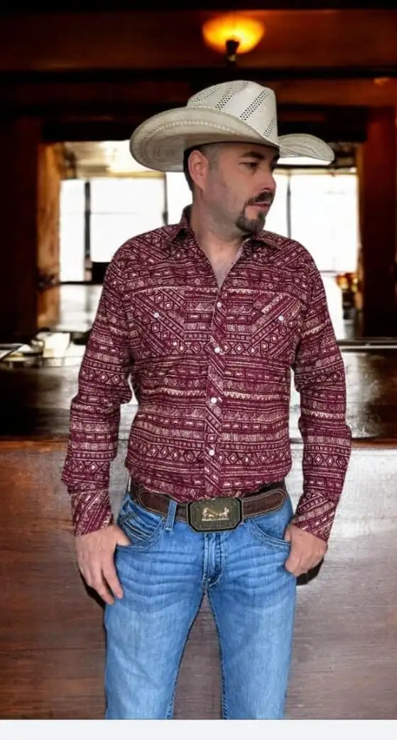CAMISA VAQUERA CABALLERO 