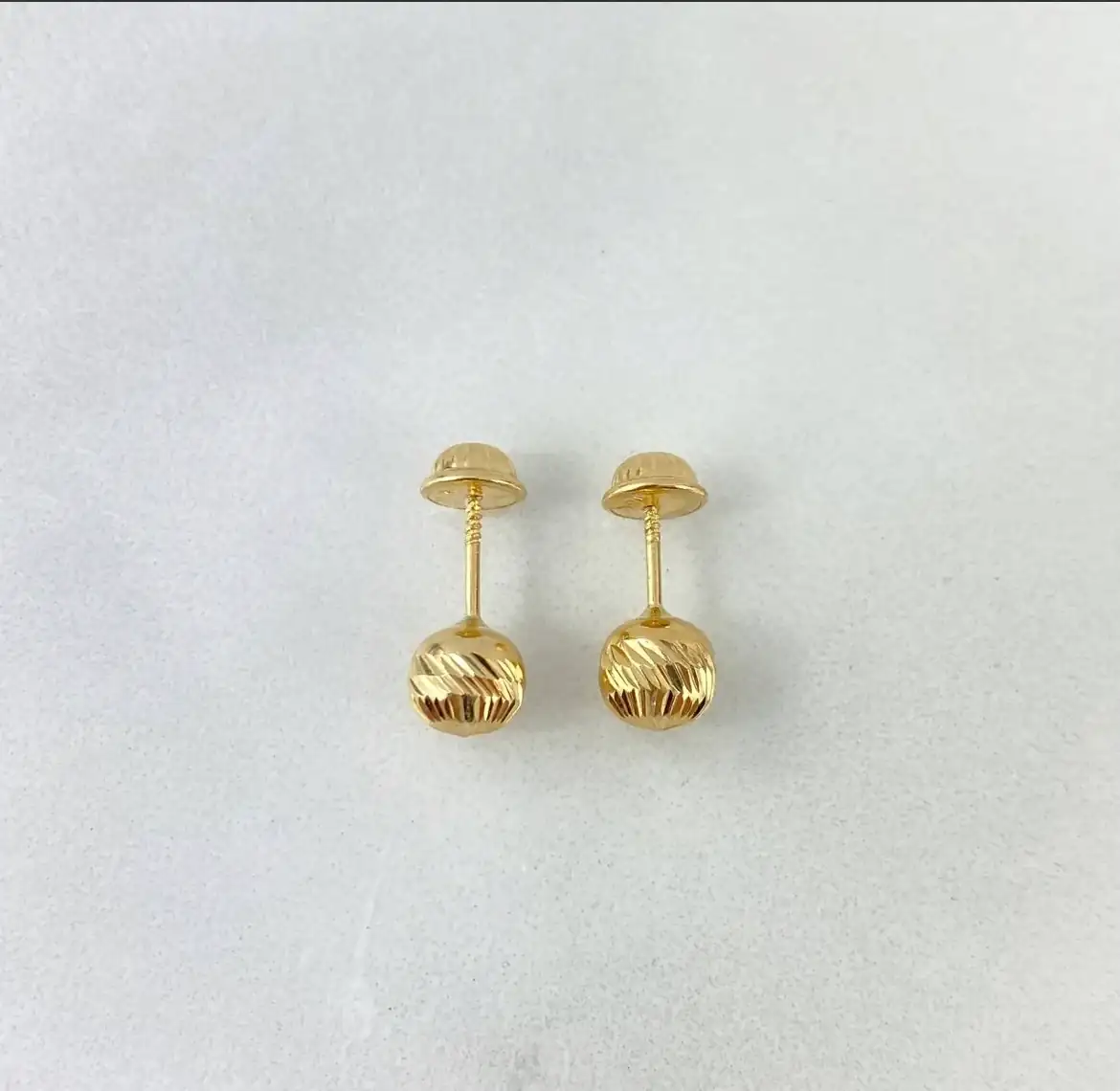 Topo Balin Destello 6mm / Oro amarillo 2