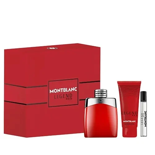 Mont Blanc Legend Red 3.3 EDP 3PC Men Set