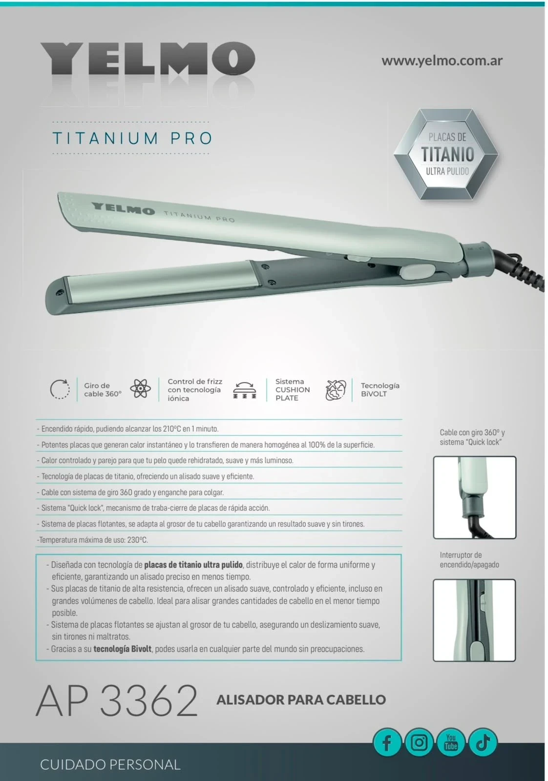 PLANCHITA YELMO AP-3362