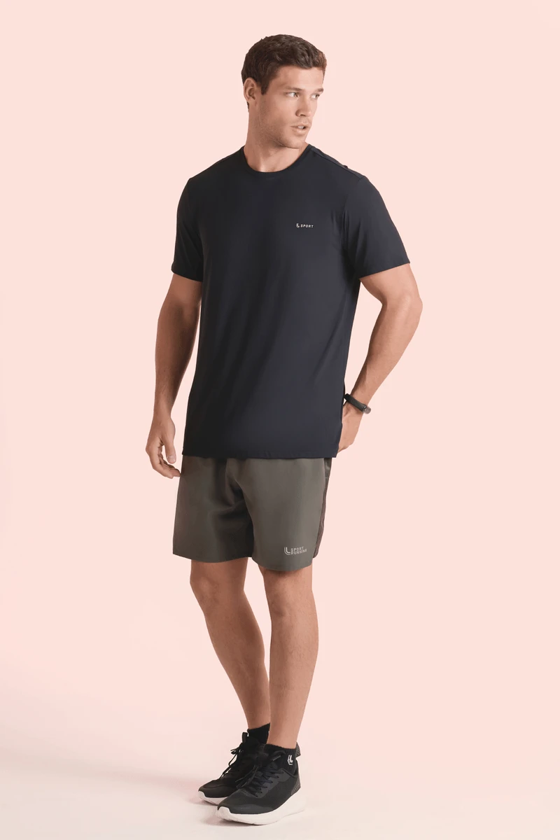CAMISETA LUPO AM PRETA 