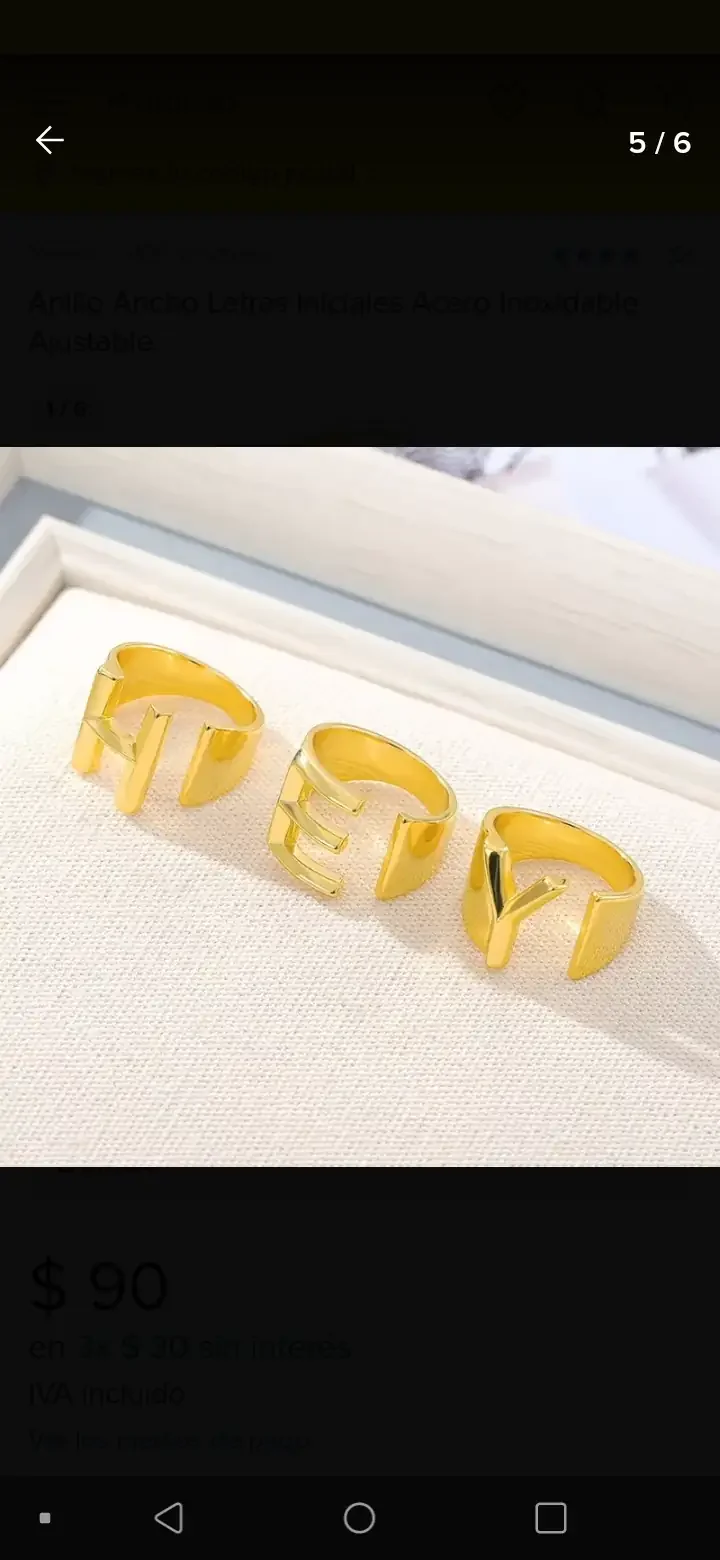 Anillo inicial 3
