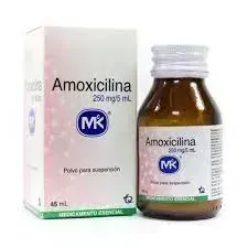 AMOXICILINA 250 MG X 45 ML MK