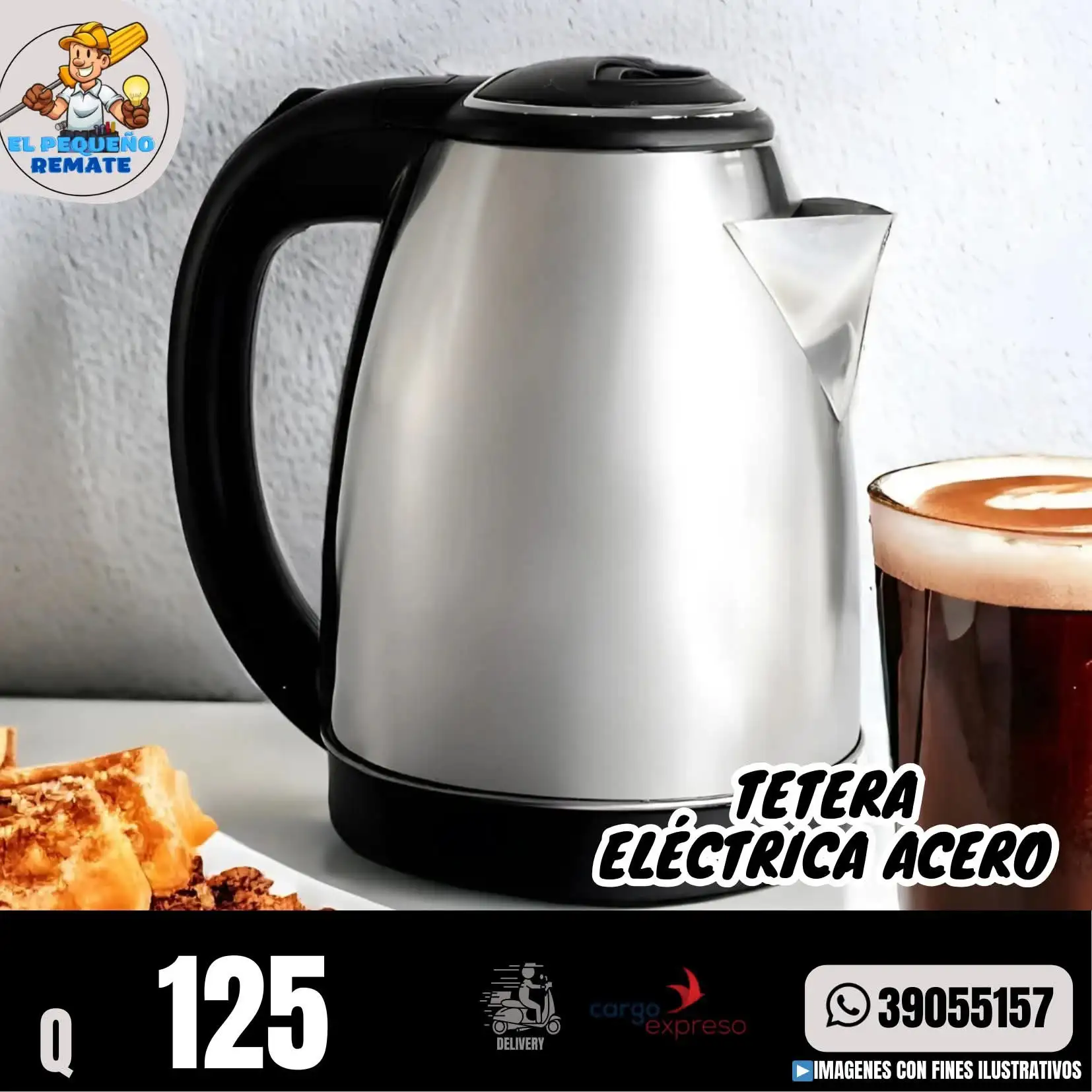 Tetera Hervidora eléctrica 2