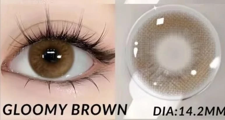Lentes de contacto - Referencia: GLOOMY BROWN  2