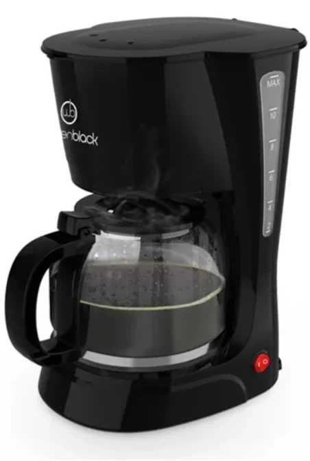CAFETERA DE FILTRO WHITENBLACK 1.5LTS 800W