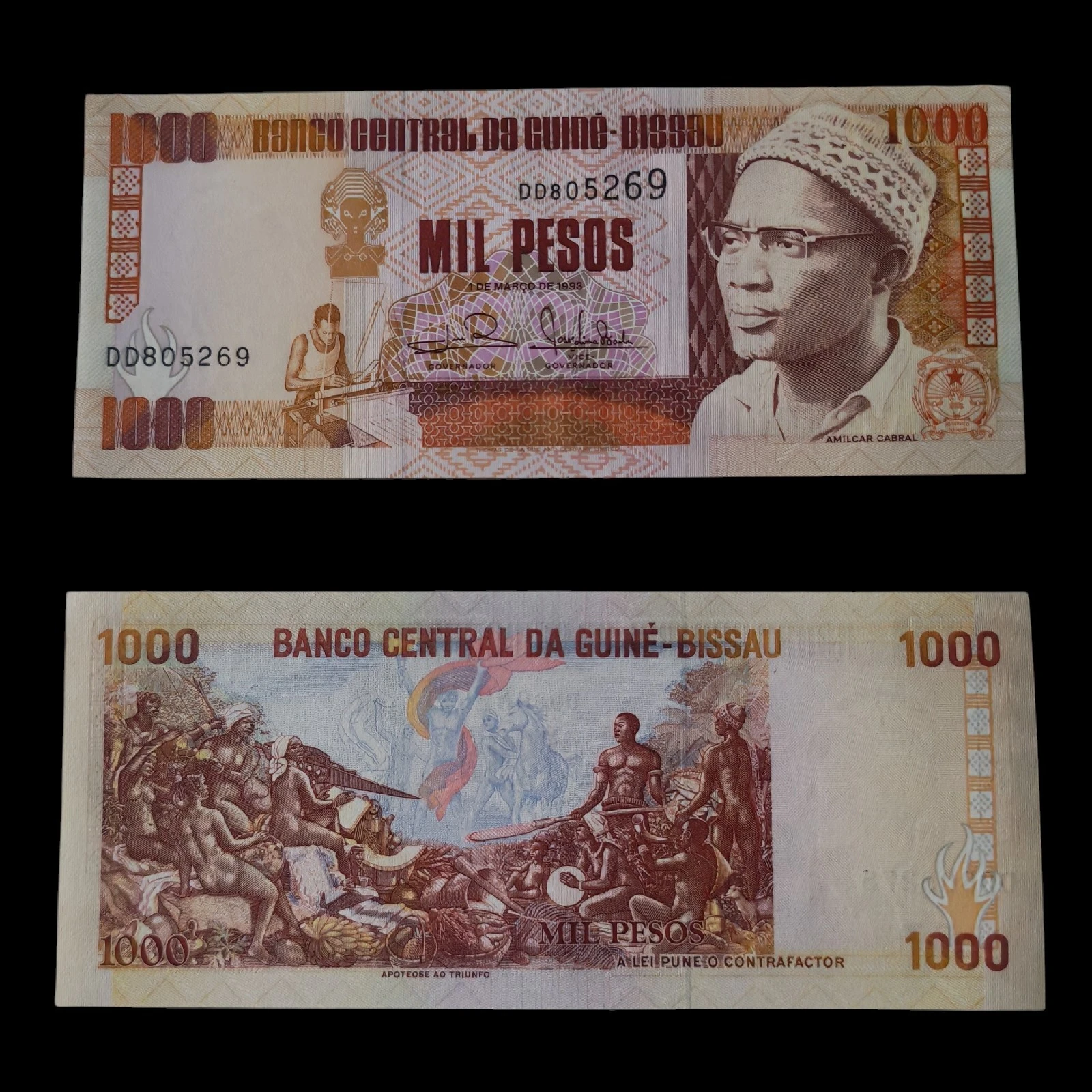 ° Guinea Bissau 1000 pesos UNC