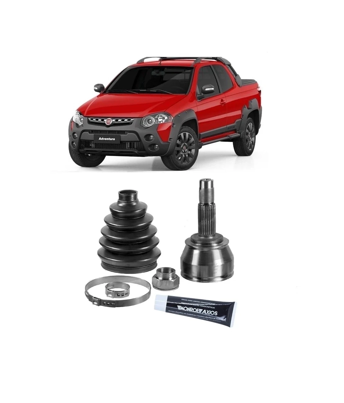 Homocinetica  Fiat Strada 2002-2010 / BR10054606011 / 5466011