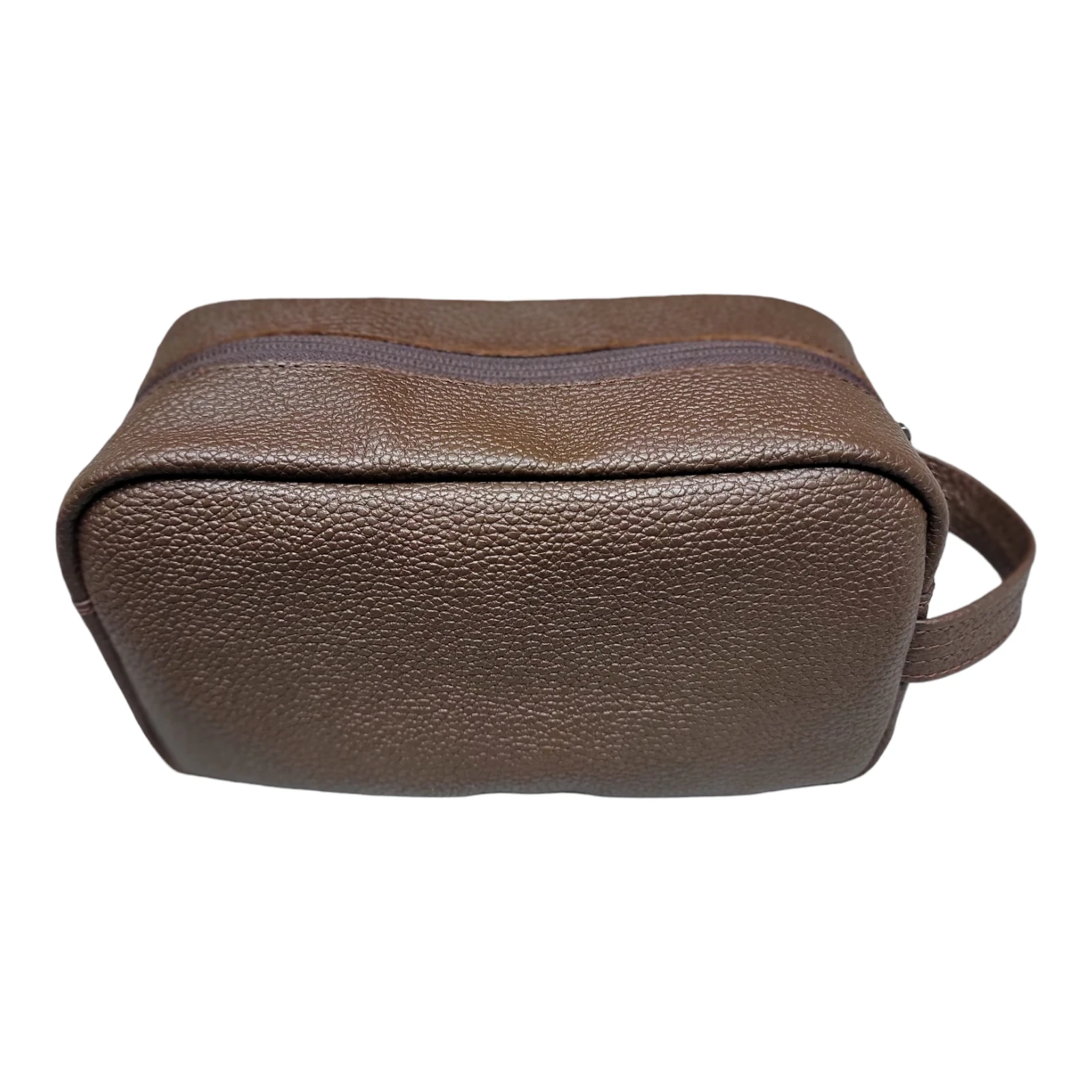 Neceser Bolso de Mano cafe cuero croshkid