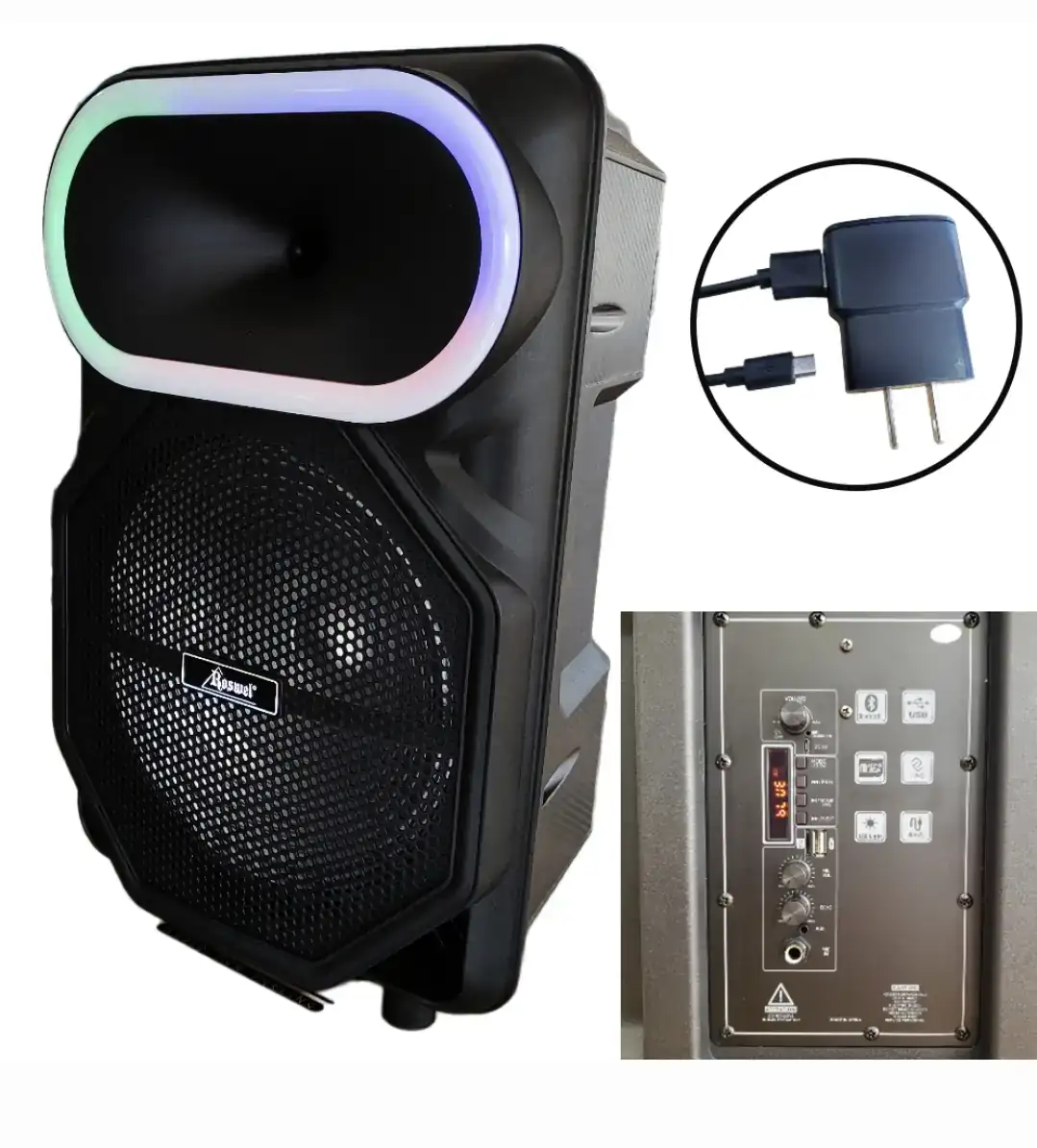 Parlantes recargable Roswel
