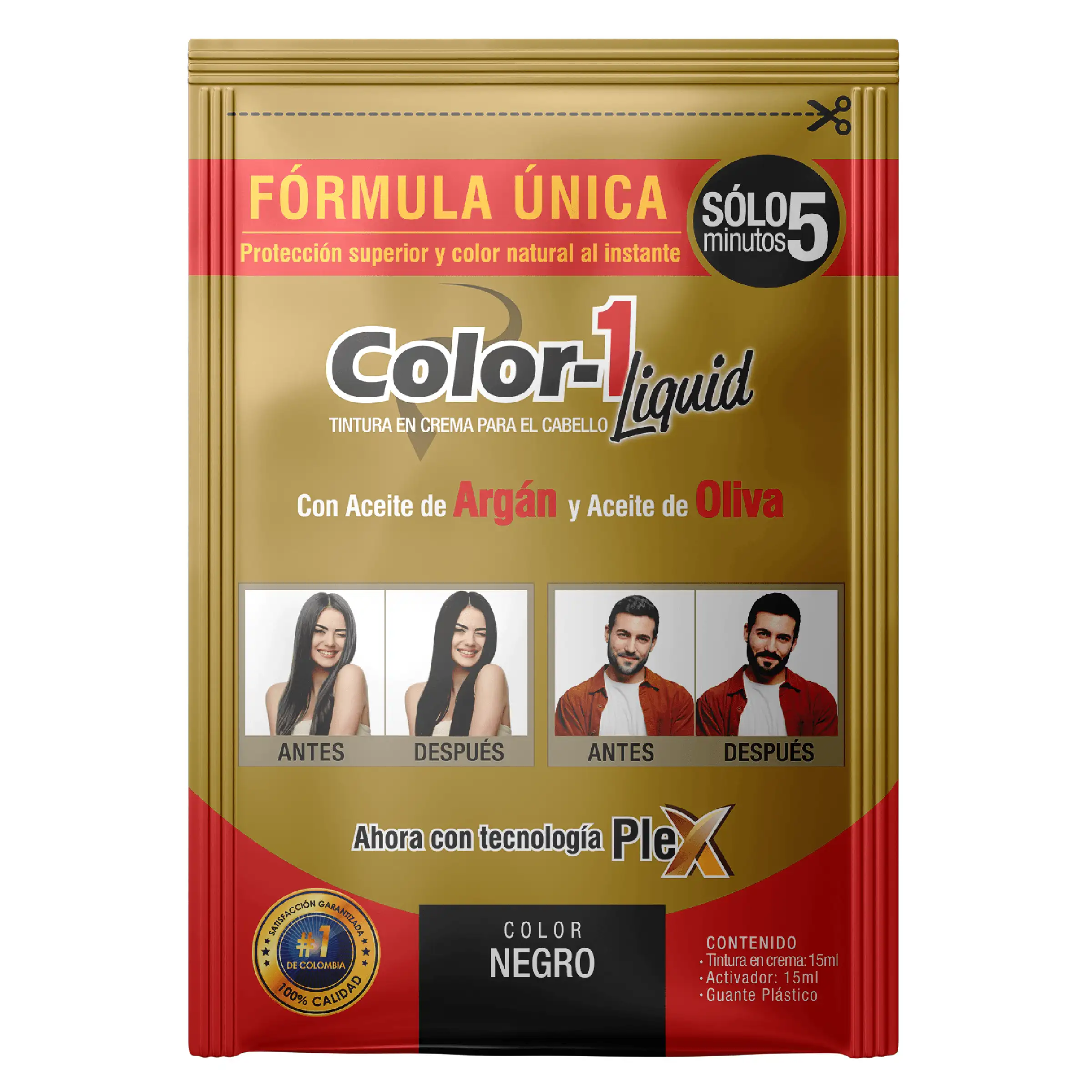 COLOR 1 LIQUIDO X SACHET VARIADO 