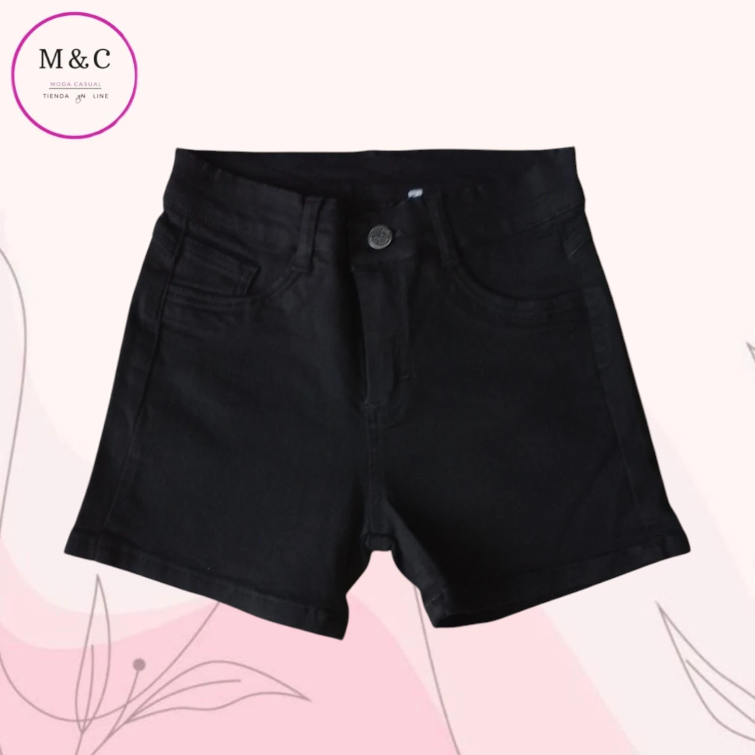 Short Talla 13 mezclilla  2