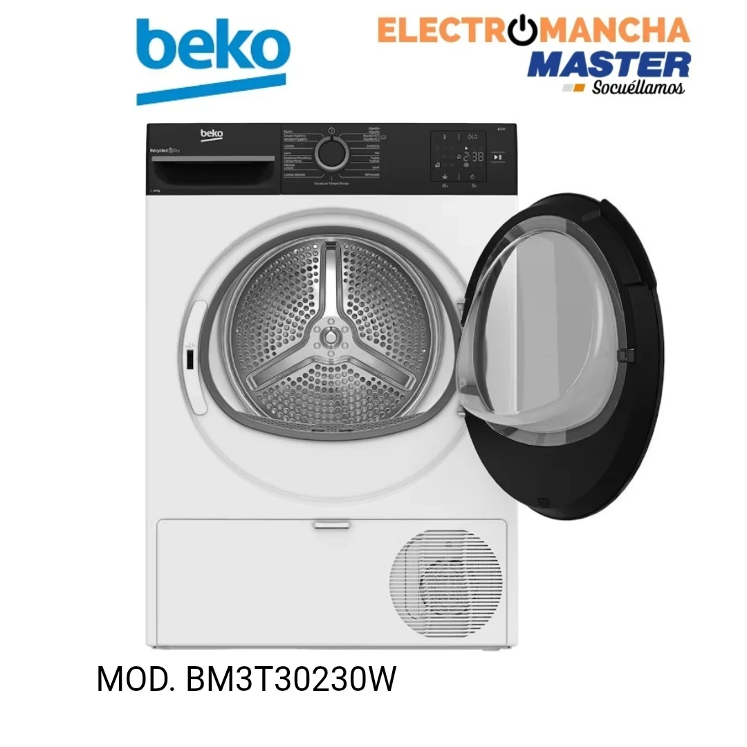SECADORA BEKO BM3T30230W 10 KG. BOMBA DE CALOR  2