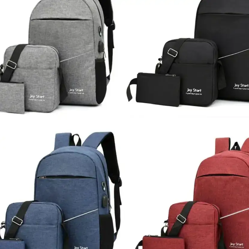 Set de morral de 3 piezas 🔝  