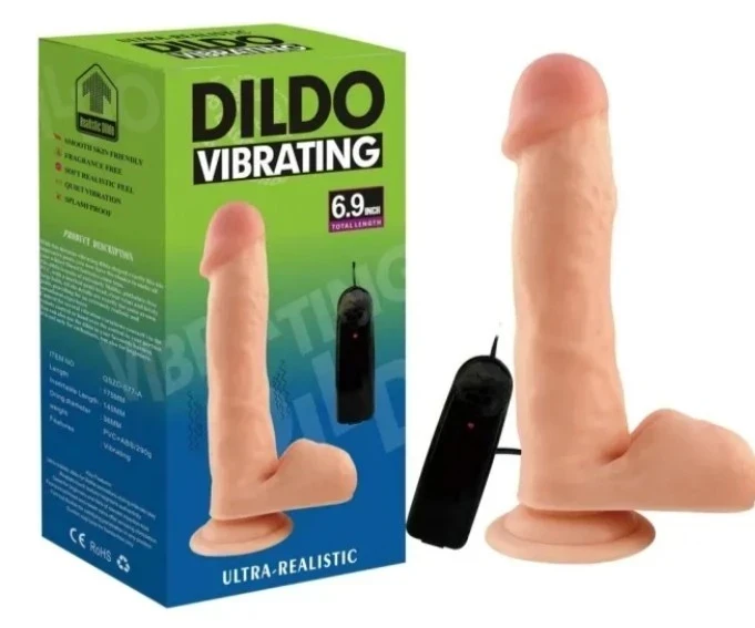 Dildo Vibrador con control 