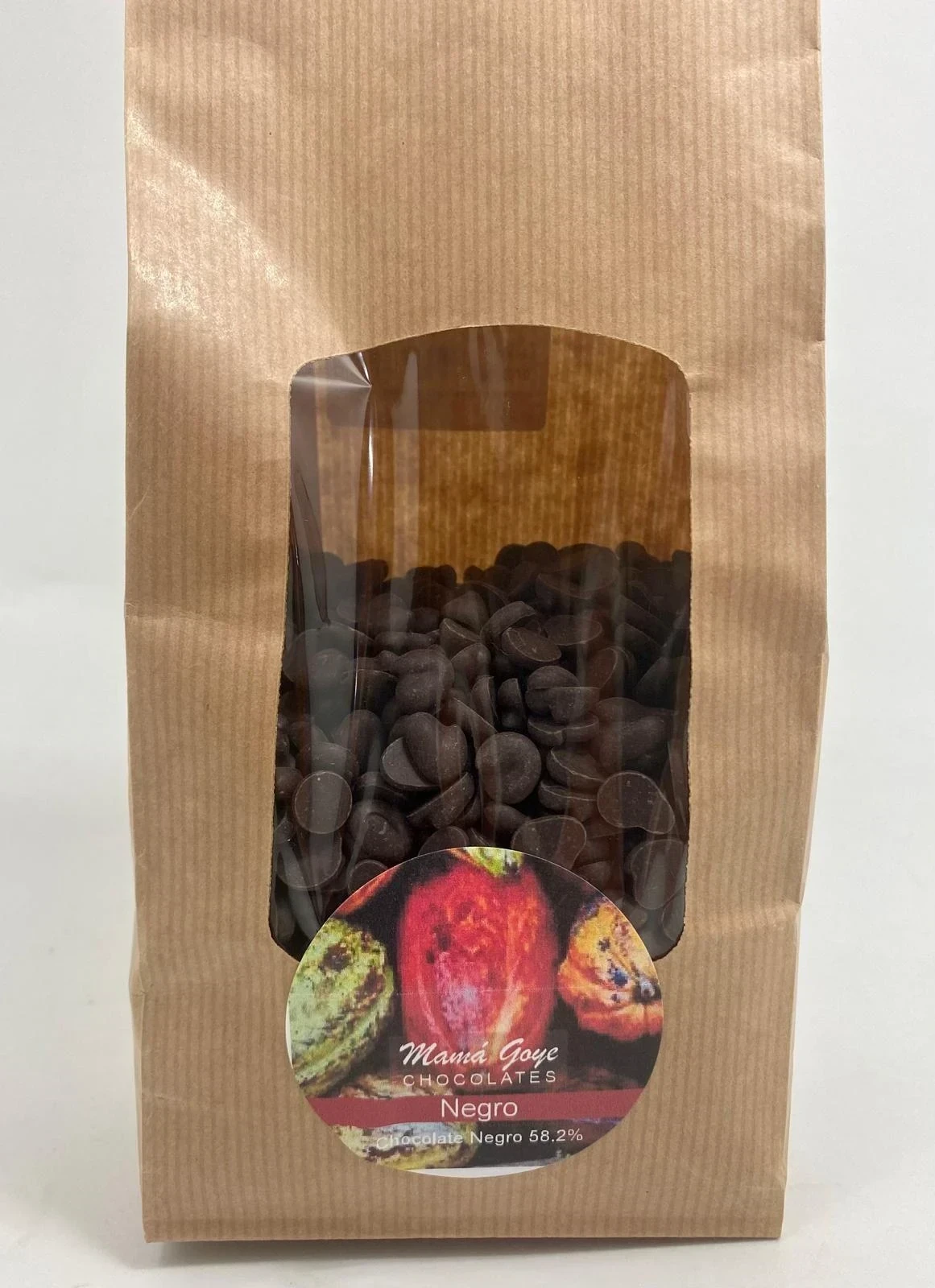 BOLSA 500 g CHOCO NEGRO 