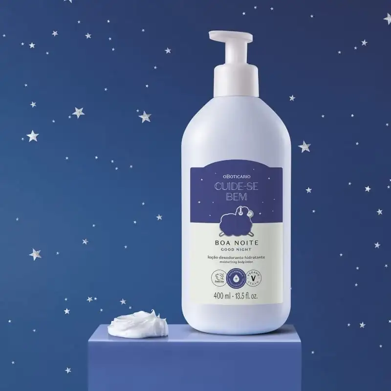Cuide-se Bem Boa Noite Loción Hidratante Corporal, 400ml 4