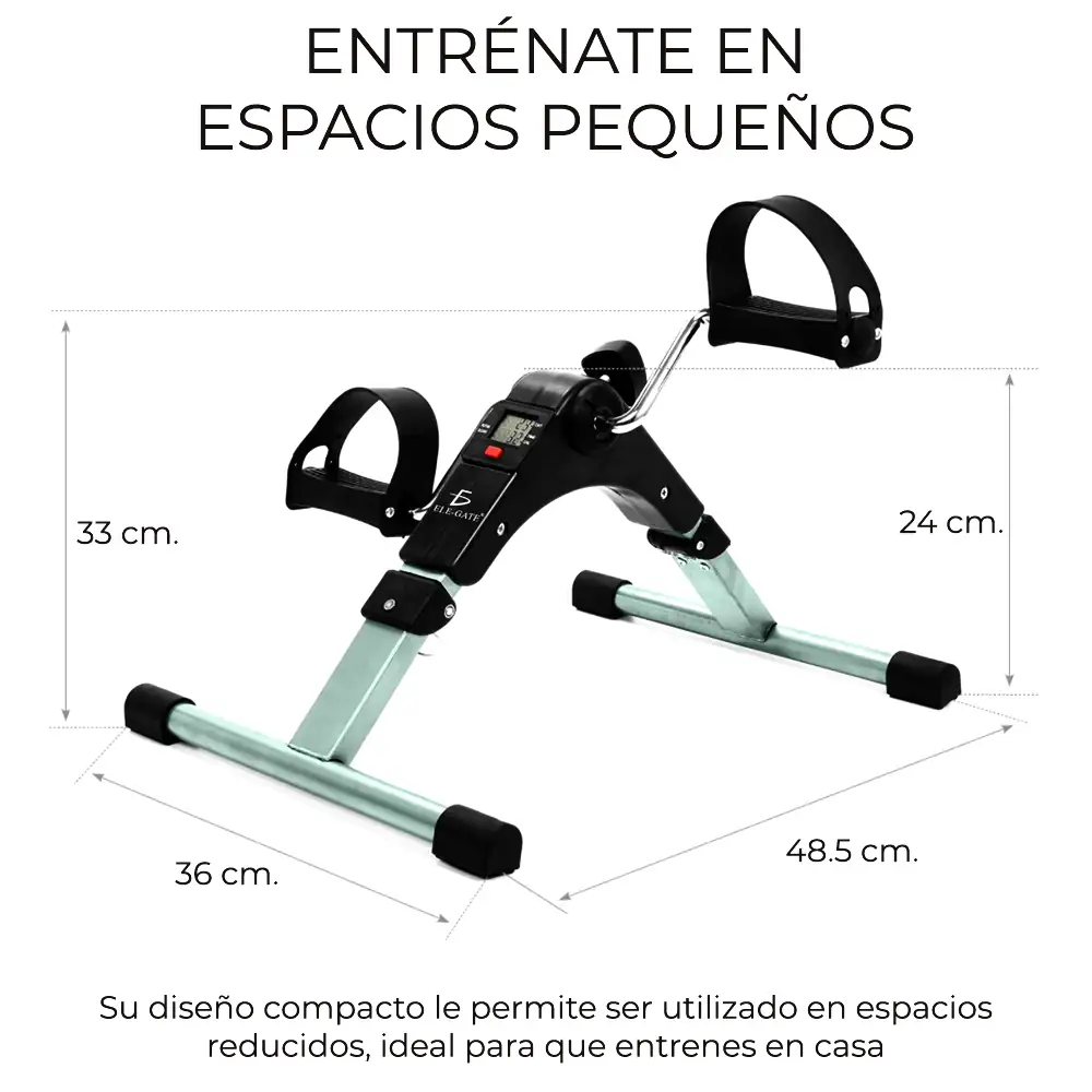 Maquina Ejercicio Fitness Pedal Plegable Paso A Paso  3
