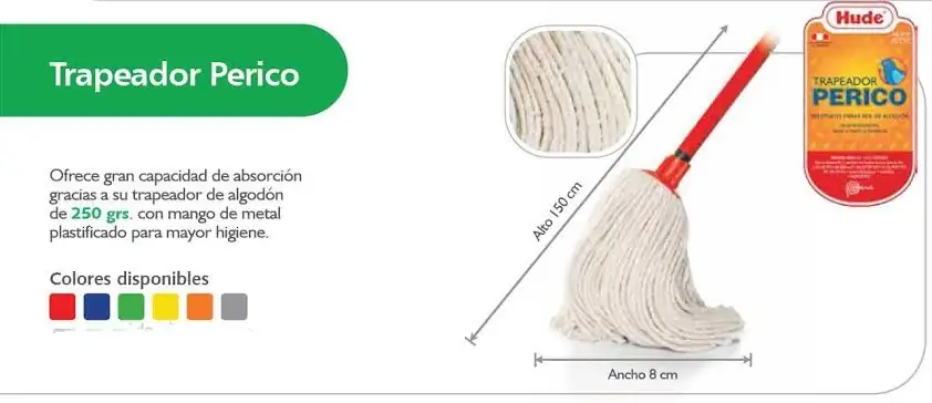 Trapeador Perico Hude 
