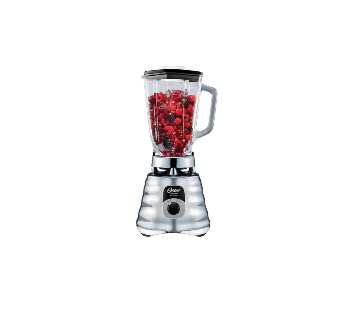 Licuadora Clásica Oster, Cromada, 3 Velocidades, 1.25L - 700 Watts