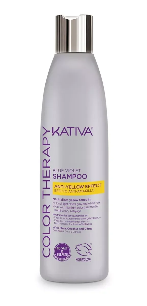 KATIVA COLOR THERAPY BLUE VIOLET CHAMPÚ 250ML 2