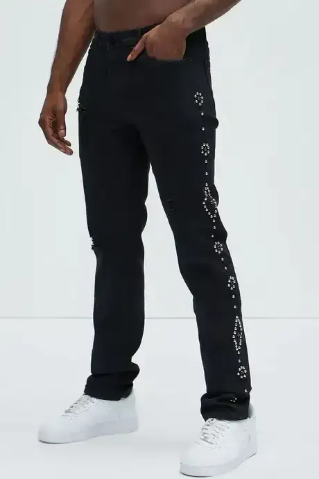  Straight Jeans -30-34