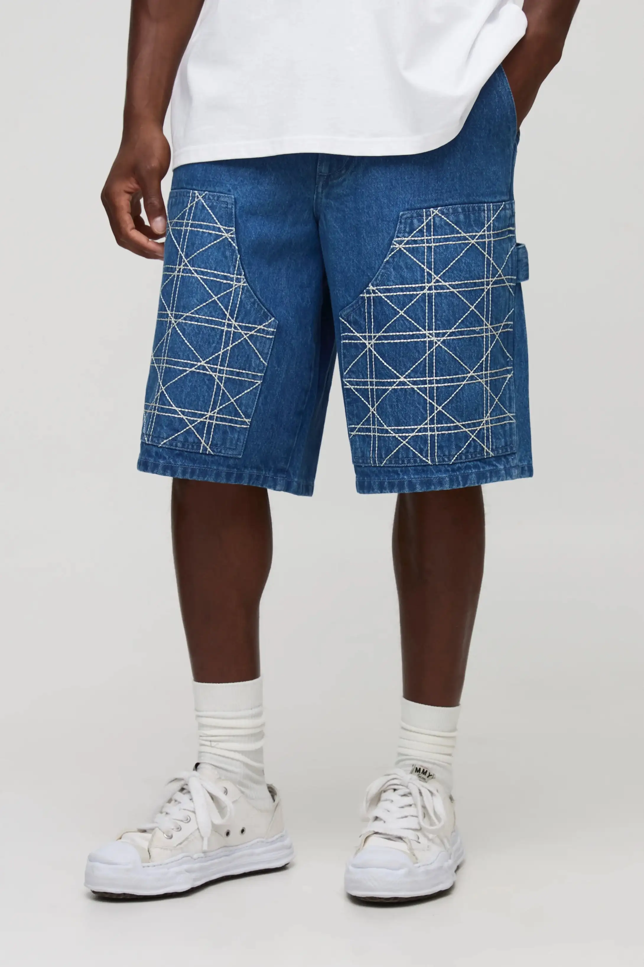 Regular Fit Denim Jorts- Size 30 y 32