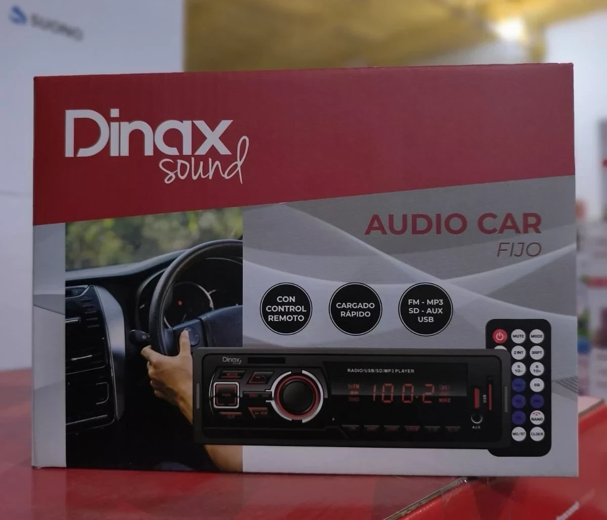 ESTEREO FIJO DINAX CON ECUALIZADOR 