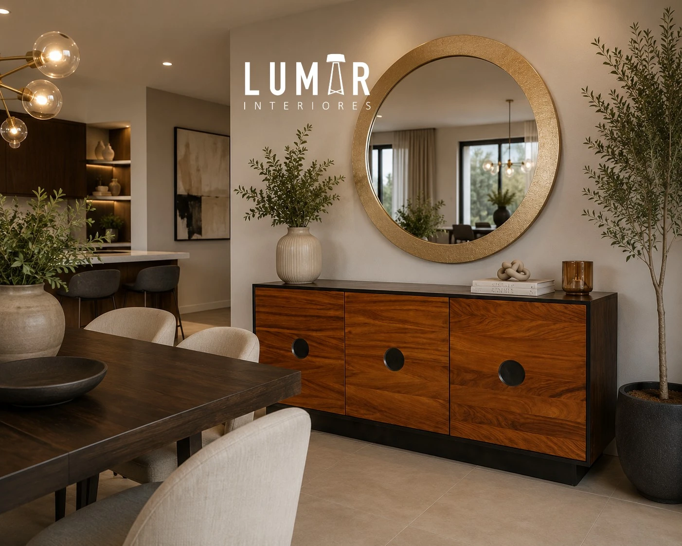 Credenza TOKYO Parota Ébano  7