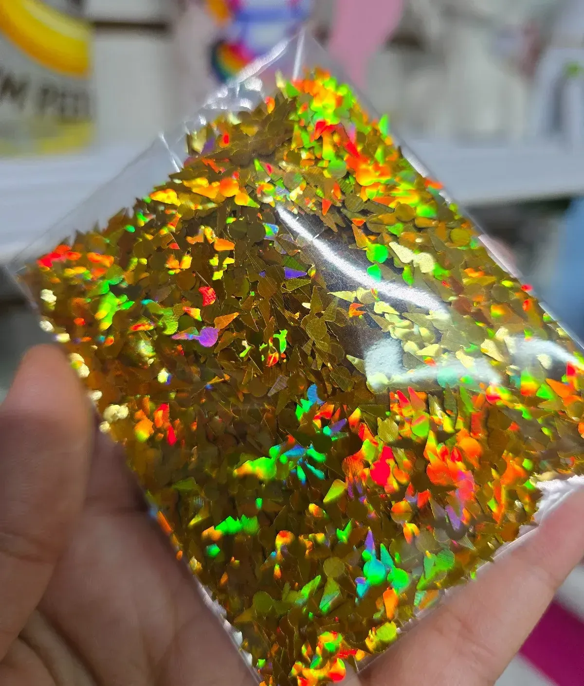 Glitter Snitch Dorada Harry Potter 