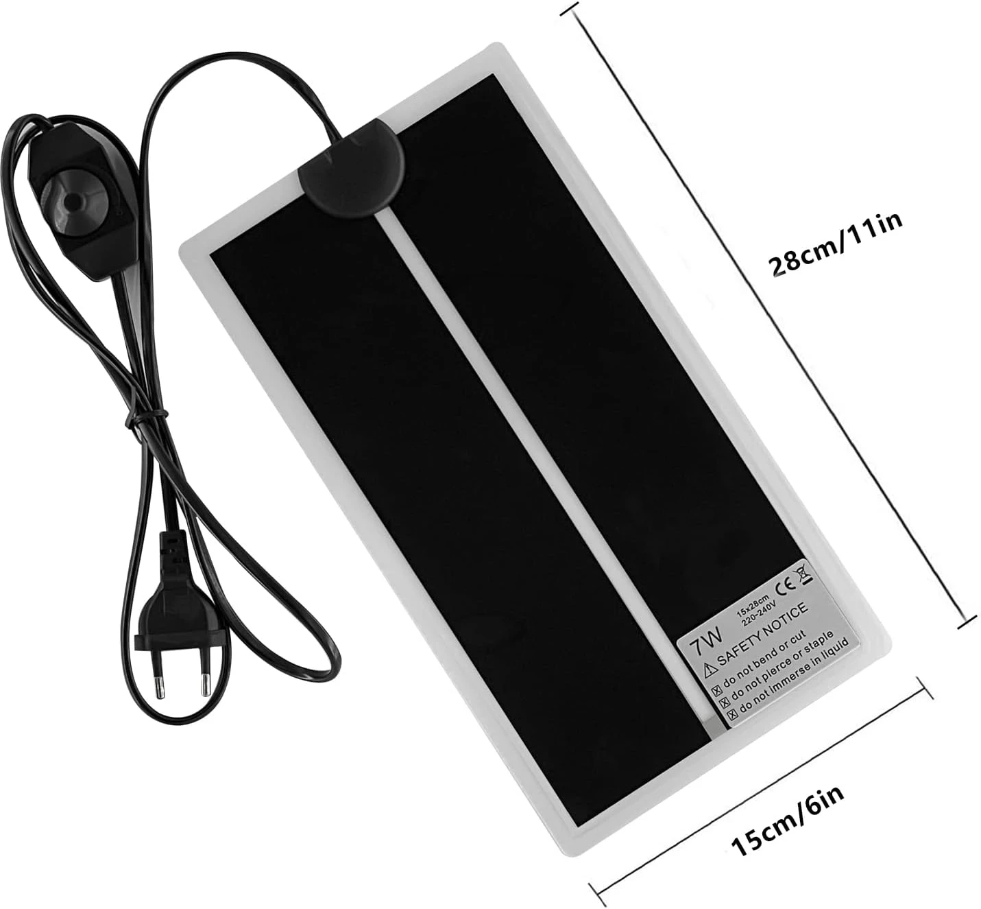 Placa Térmica 7w para Reptiles Exoticos Nr-01-7w 3