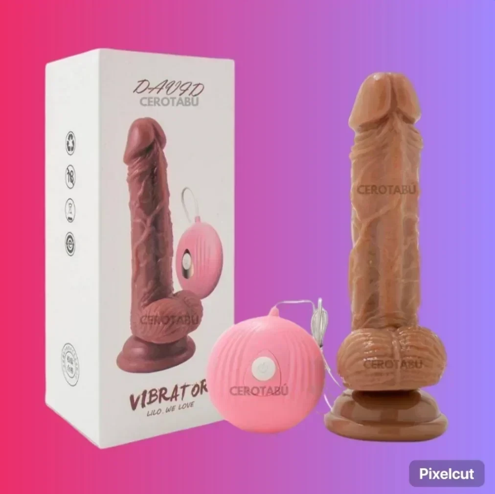 Pene Testiculos Vibrador Pilas 1