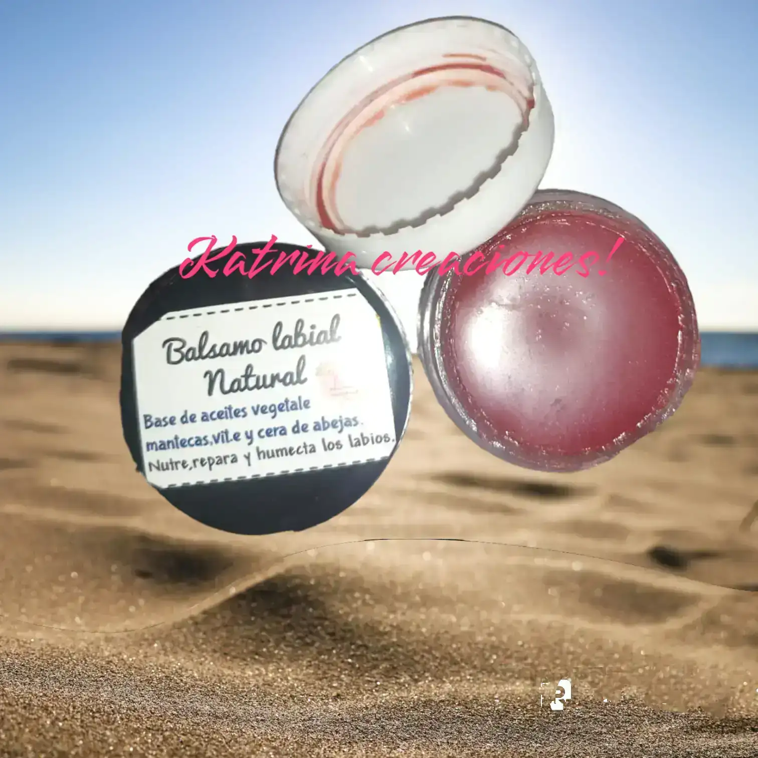 Bálsamo labial 10 grs con o sin color.Pote acrílico.
