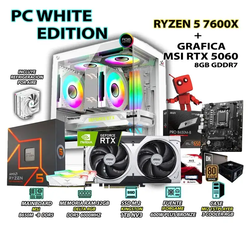 R5 7600X rtx 5060