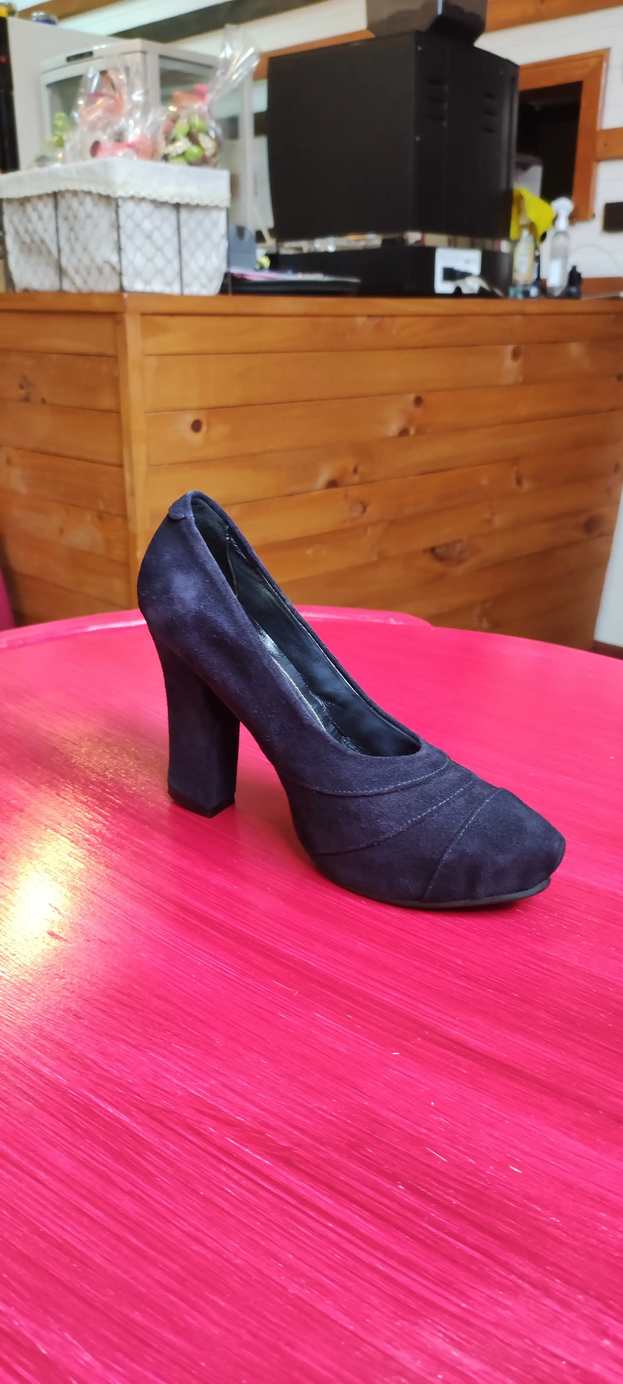 Zapato azul ganuza