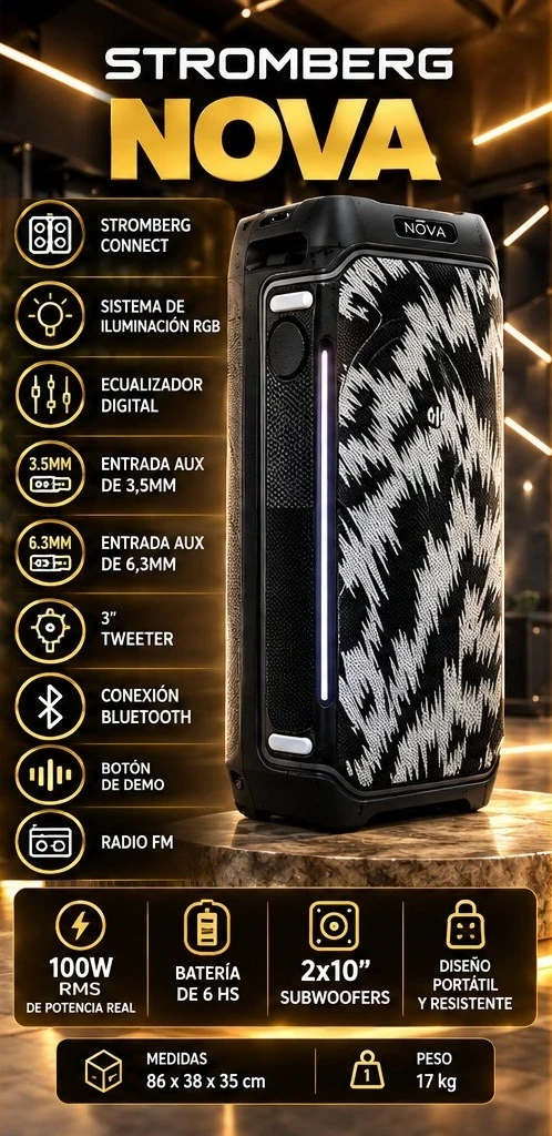 STROMBERG NOVA *CONSULTAR DISPONIBILIDAD CON EL VENDEDOR*