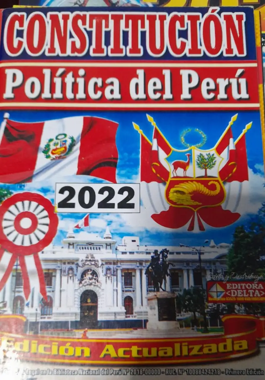 Constitucion Politica del Perú actualizada