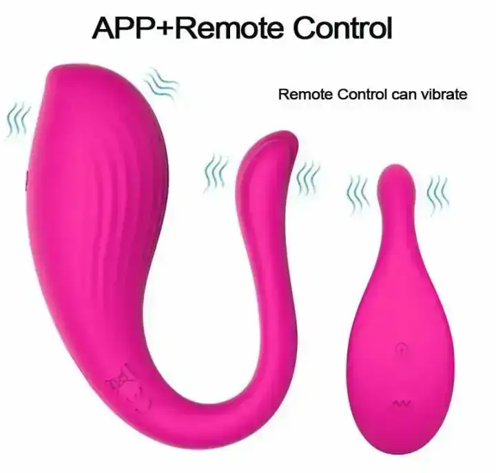 Vibrador con estimulador de clitoris 